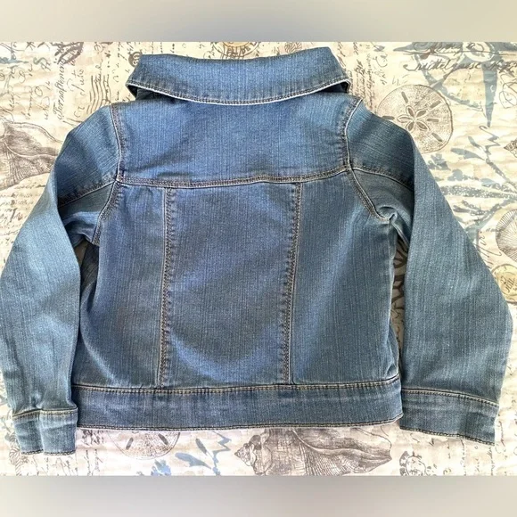 Carter's  Blue Jean Denim Jacket Medium Wash 4T - Picture 5 of 5